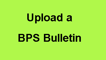 Upload a BPS Bulletin